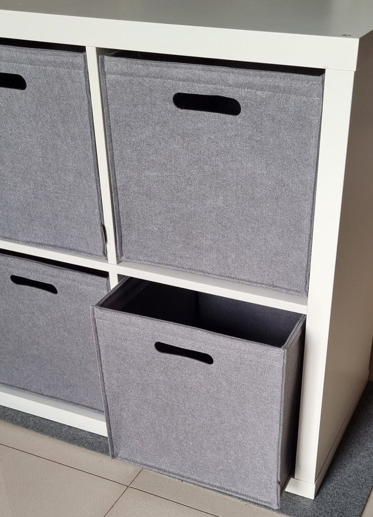 ikea aufbewahrung filz Filzkorb für Ikea-Regale aus Wollfilz – formwerdung